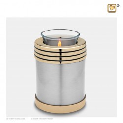 LoveUrns® Mini Messing Urn met waxinelichtje T665